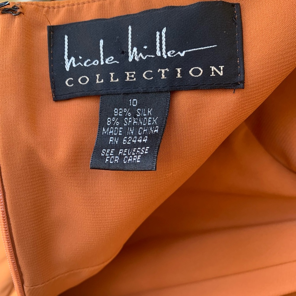 Nicole Miller Collection Silk Dress